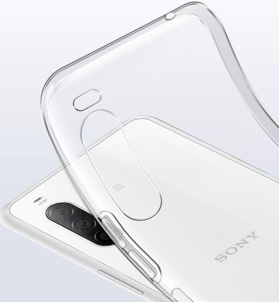 Sony Xperia 10 II Hoesje Dun TPU Transparant afbeelding 2
