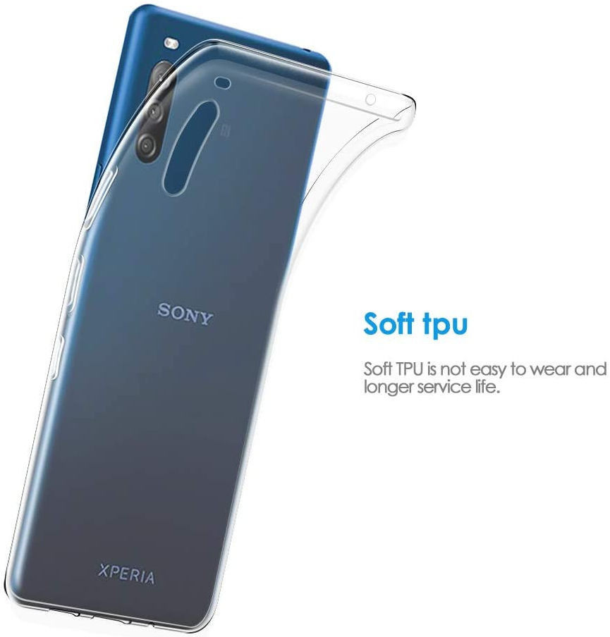 Sony Xperia L4 Hoesje Dun TPU Transparant afbeelding 6