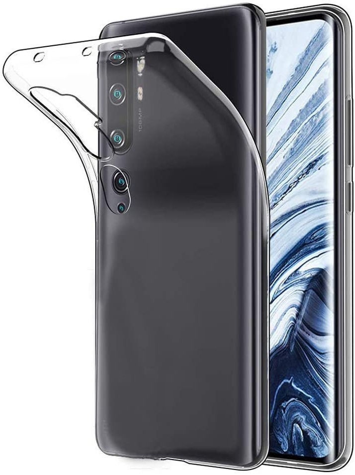 Xiaomi Mi 10 (Pro) Hoesje Dun TPU Transparant afbeelding 1