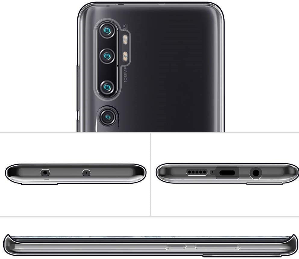 Xiaomi Mi 10 (Pro) Hoesje Dun TPU Transparant afbeelding 4