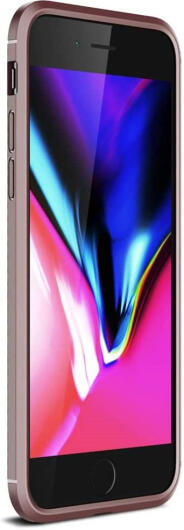 Apple iPhone SE (2020/2022) Hoesje Siliconen Carbon Gold/brown afbeelding 4
