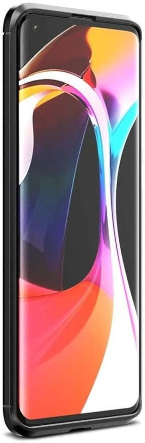 Xiaomi Mi 10 (Pro) Siliconen Carbon Hoesje Zwart afbeelding 4