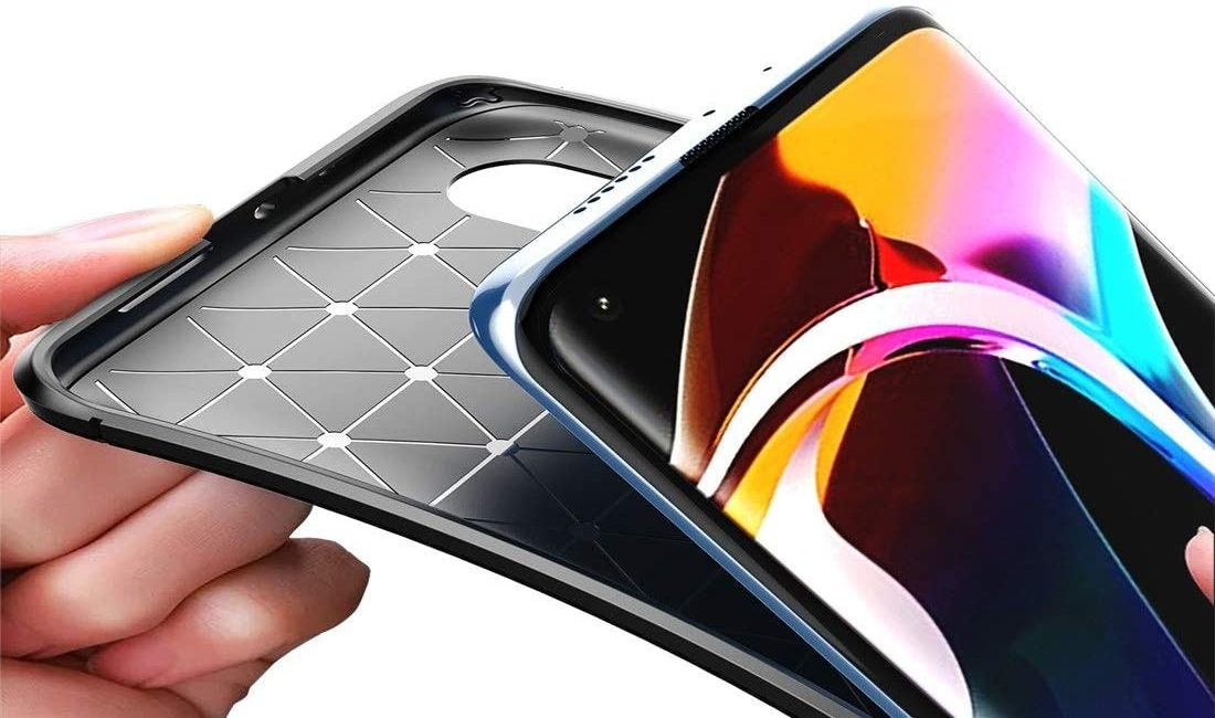 Xiaomi Mi 10 (Pro) Siliconen Carbon Hoesje Zwart afbeelding 6