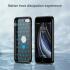Apple iPhone SE (2020/2022) Hoesje Geborsteld TPU Back Cover Zwart afbeelding 8