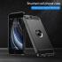 Apple iPhone SE (2020/2022) Hoesje Geborsteld TPU Back Cover Zwart afbeelding 9
