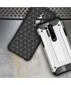 OnePlus 8 Pro Hoesje Shock Proof Hybride Back Cover Zwart