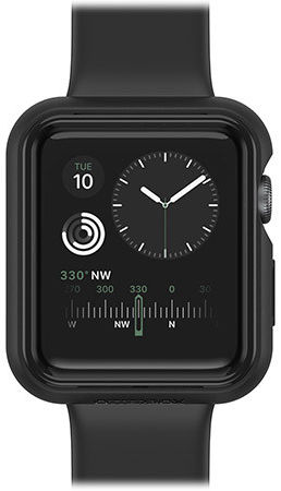 OtterBox Exo Edge Series - Apple Watch 42MM Hoesje - Bumper Case - Zwart afbeelding 1