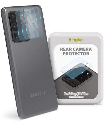 Ringke ID Tempered Glass Camera Lens Samsung Galaxy S20 Ultra (3 Pack) Screen Protectors