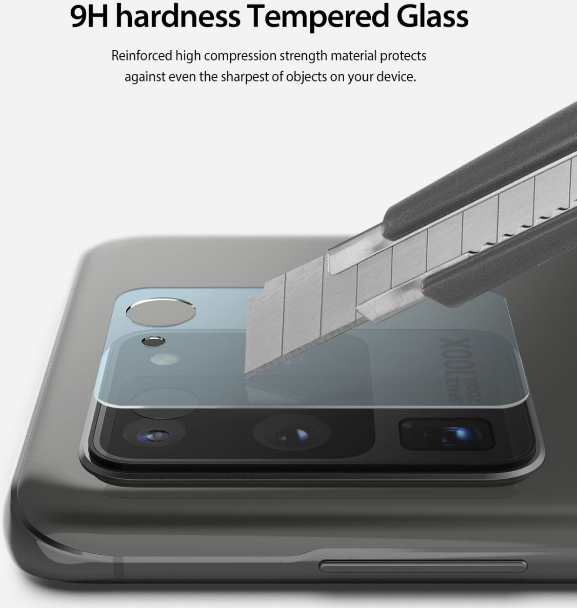 Ringke ID Tempered Glass Camera Lens Samsung Galaxy S20 Ultra (3 Pack) afbeelding 5