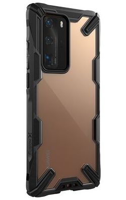 Ringke Fusion X Huawei P40 Hoesje Zwart/Transparant afbeelding 2