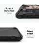 Ringke Fusion X Huawei P40 Hoesje met Camo Design Zwart