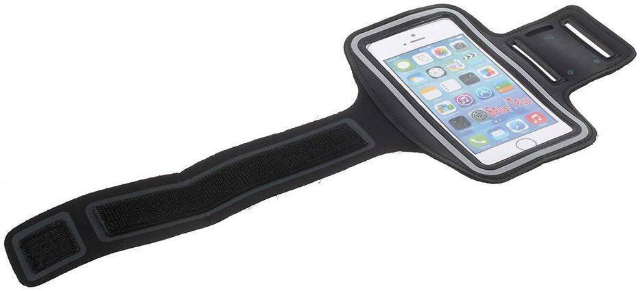 Universele Sportarmband Hoesje voor het Hardlopen 5.5 Inch Zwart afbeelding 13