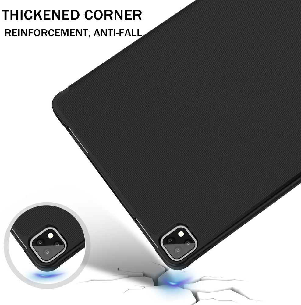 Apple iPad Pro 11 (2018/2020/2021) Hoes Tri-Fold Book Case Zwart afbeelding 4