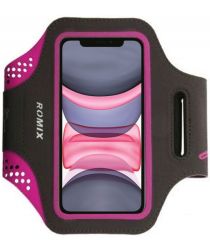 Luxe Sportarmband Universeel Hoesje voor het Hardlopen 5.5 inch Roze