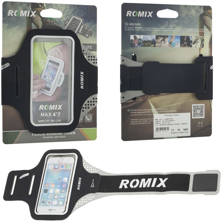 Luxe Sportarmband Universeel Hoesje voor het Hardlopen 5.5 inch Roze afbeelding 12