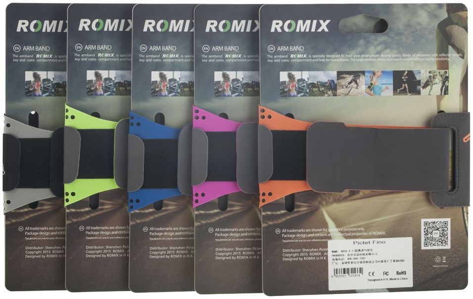 Luxe Sportarmband Universeel Hoesje voor het Hardlopen 5.5 inch Roze afbeelding 14