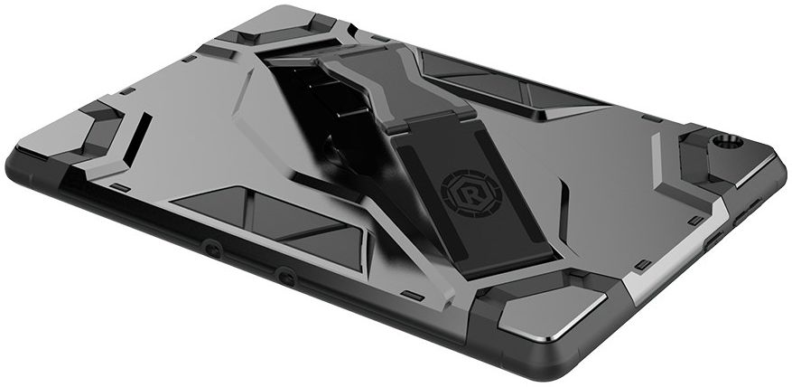 Lenovo Tab M10 (HD) Gen 1 Shock Proof Hoes Standaard en Handvat Grijs afbeelding 11