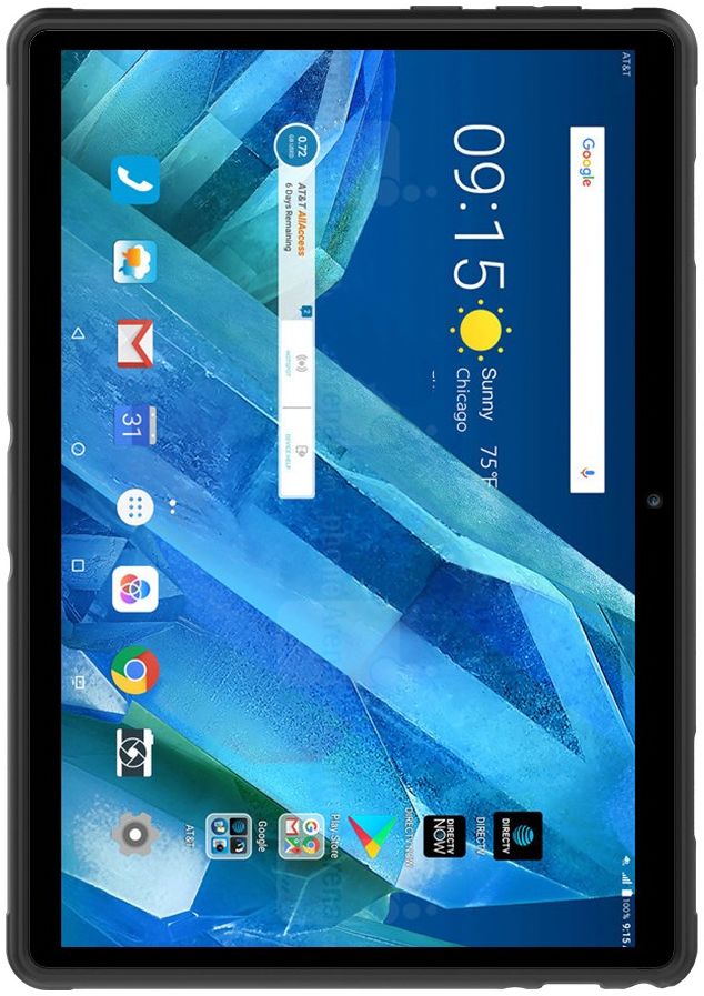 Lenovo Tab M10 (HD) Gen 1 Shock Proof Hoes Standaard en Handvat Grijs afbeelding 10