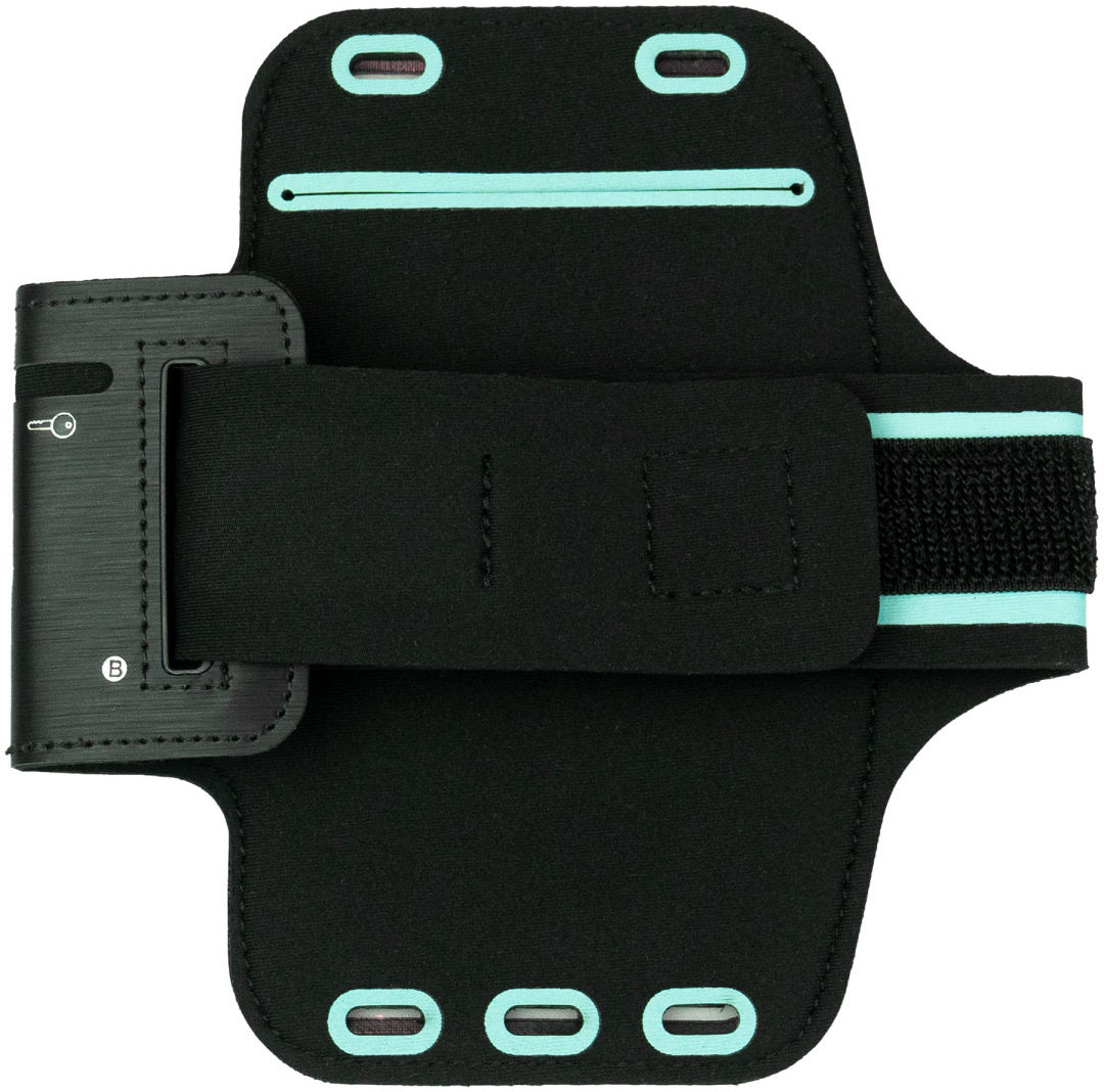 Extra Stevige Universele Sportarmband tot en met 5.5 Inch Zwart afbeelding 2