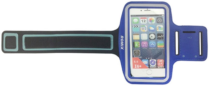 Extra Stevige Universele Sportarmband 5.5 Inch Blauw afbeelding 2