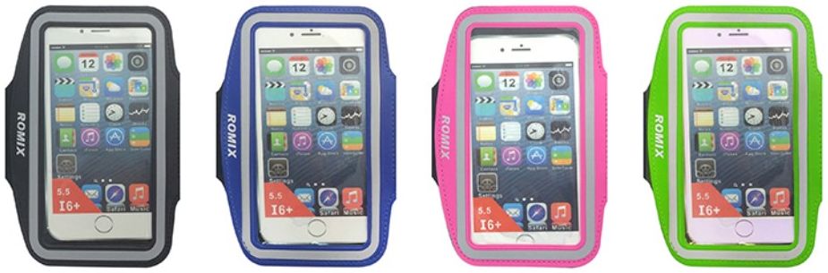 Extra Stevige Universele Sportarmband 5.5 Inch Blauw afbeelding 12