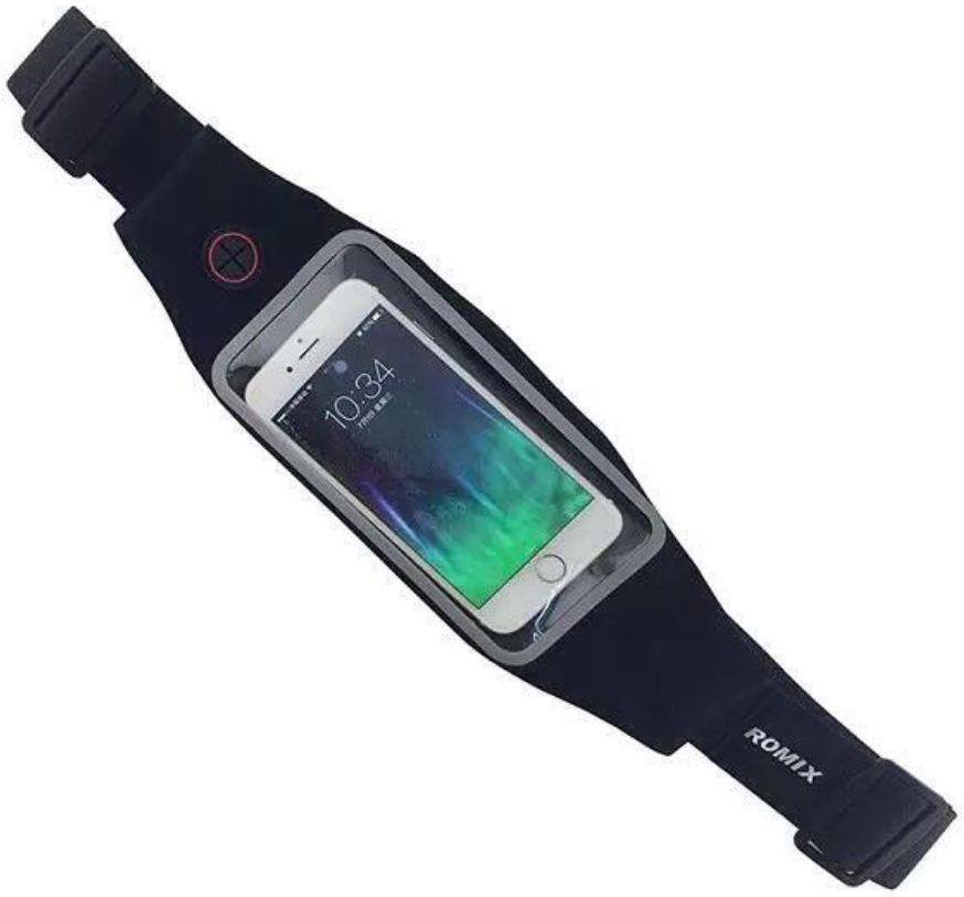 Universele Sportgordel voor je Telefoon 4.7 Inch Zwart afbeelding 1
