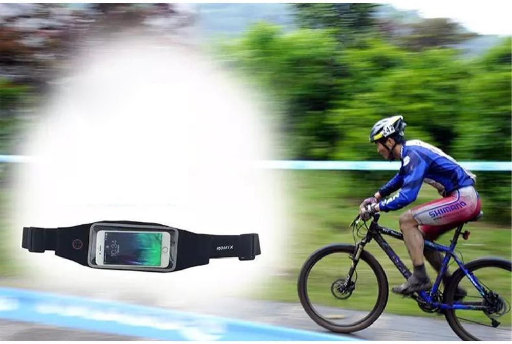 Universele Sportgordel voor je Telefoon 4.7 Inch Zwart afbeelding 9