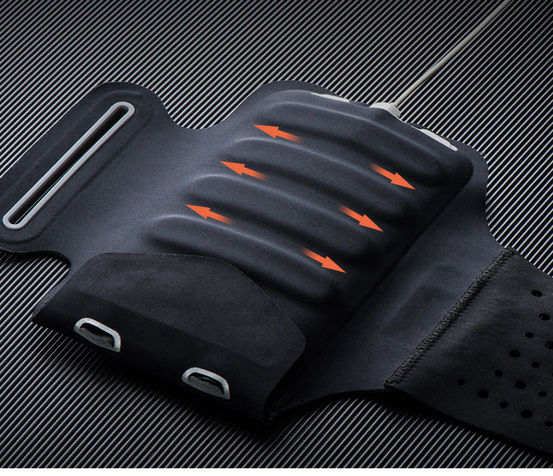 Luxe Universele Sport Armband 5.2 Inch Zwart afbeelding 2