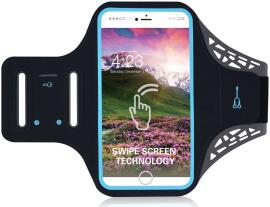 Sportarmband Universeel Hoesje voor het Hardlopen 5.5 inch Zwart