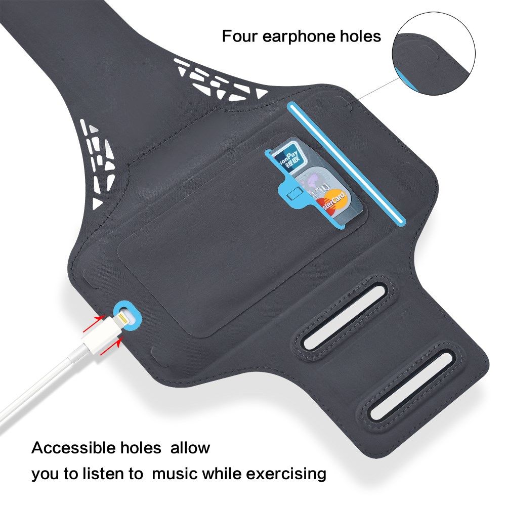 Universele Sportarmband Smartphone 5.5 Inch Oranje afbeelding 6