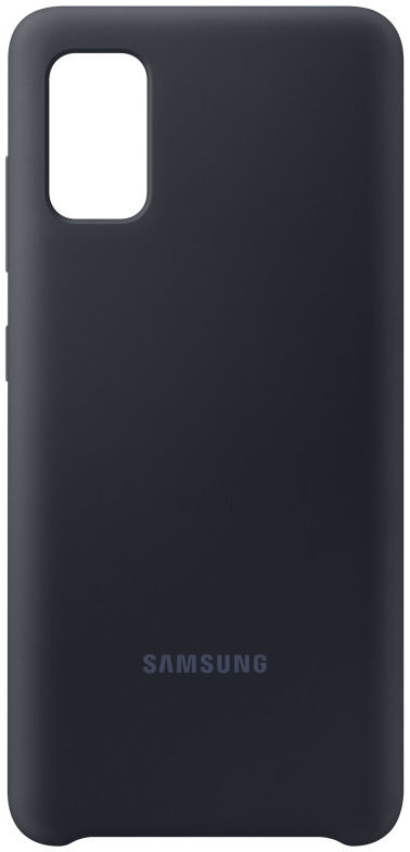 Origineel Samsung Galaxy A41 Hoesje Silicone Back Cover Zwart afbeelding 3