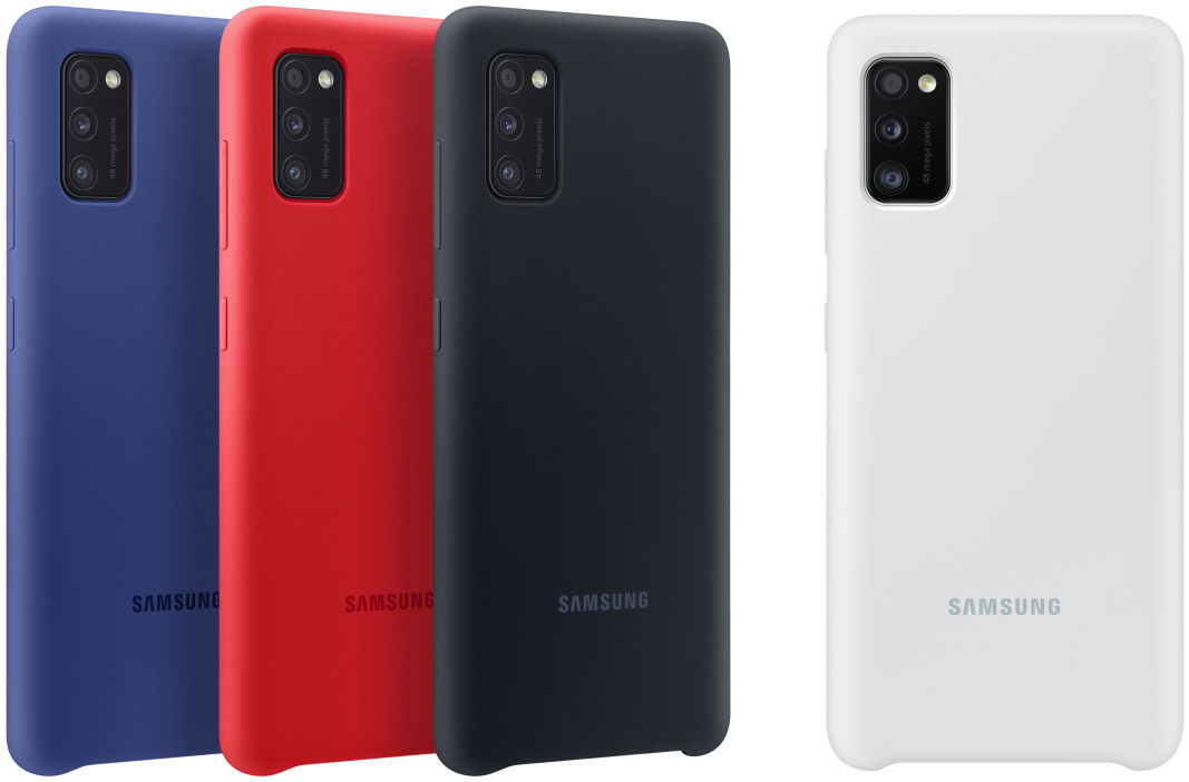Origineel Samsung Galaxy A41 Hoesje Silicone Back Cover Wit afbeelding 6