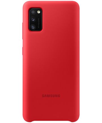 Origineel Samsung Galaxy A41 Hoesje Silicone Back Cover Rood Hoesjes