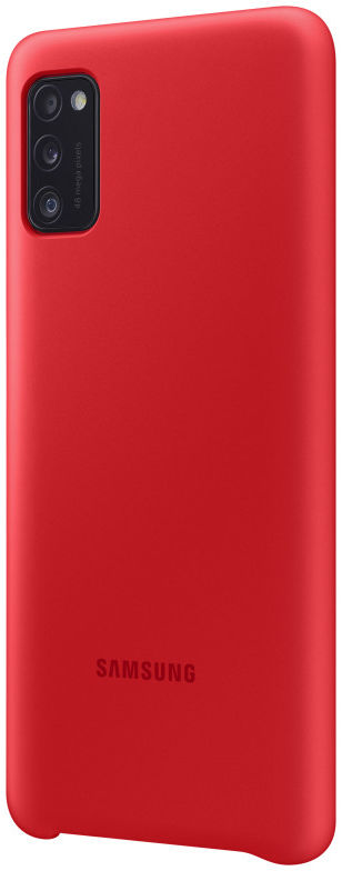 Origineel Samsung Galaxy A41 Hoesje Silicone Back Cover Rood afbeelding 2