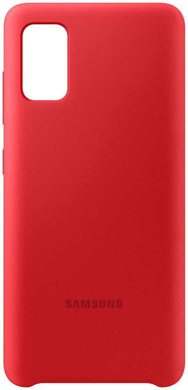 Origineel Samsung Galaxy A41 Hoesje Silicone Back Cover Rood afbeelding 5