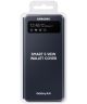 Origineel Samsung Galaxy A41 Hoesje S-View Wallet Cover Zwart/Blauw
