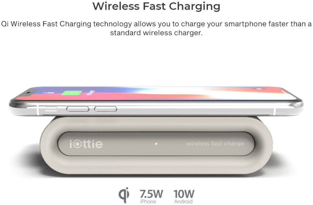 iOttie iON Wireless Plus Fast Charge Draadloze Oplader 10W afbeelding 7