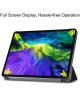 Apple iPad Pro 11 (2018/2020/2021) Tri-fold Hoes met Print Don't Touch