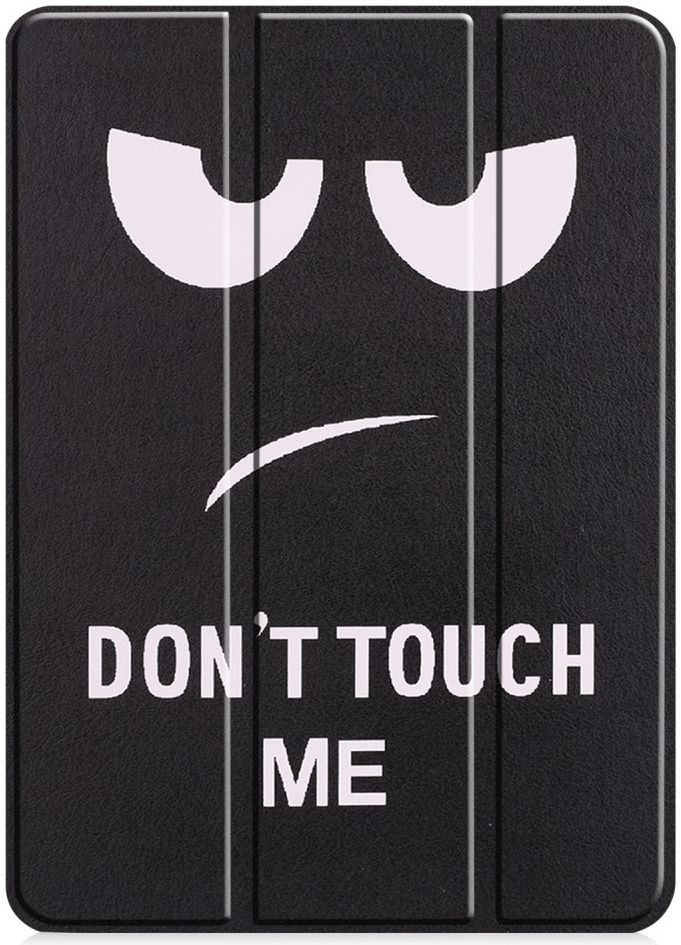 Apple iPad Pro 11 (2018/2020/2021) Tri-fold Hoes met Print Don&#039;t Touch afbeelding 2