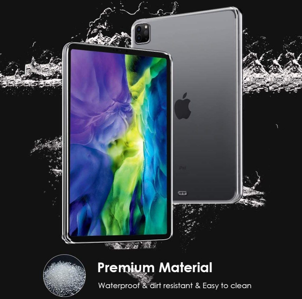 Apple iPad Pro 11 (2018/2020/2021) Hoes Dun TPU Transparant afbeelding 5