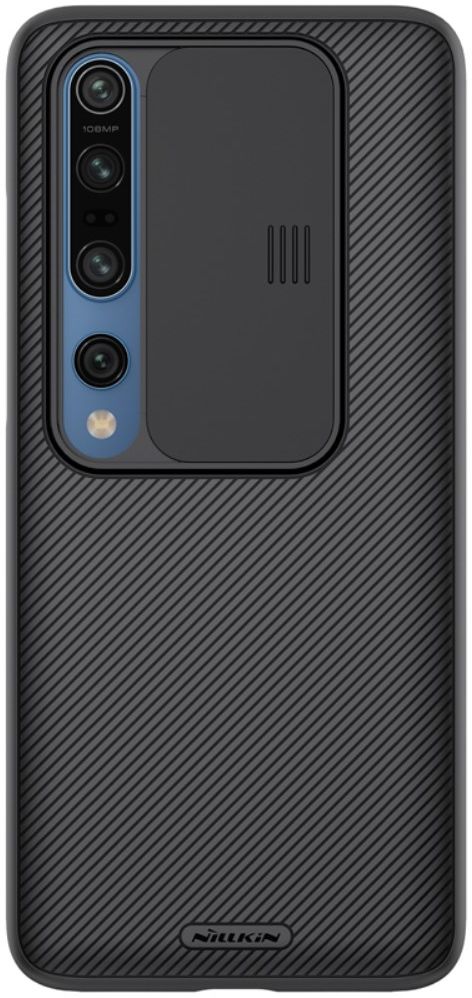 Nillkin CamShield Xiaomi Mi 10 (Pro) Hoesje met Camera Slider Zwart afbeelding 1