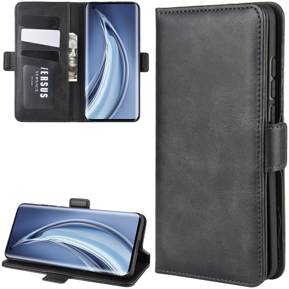 Xiaomi Mi 10 / Mi 10 Pro Stand Portemonnee Hoesje Zwart afbeelding 5
