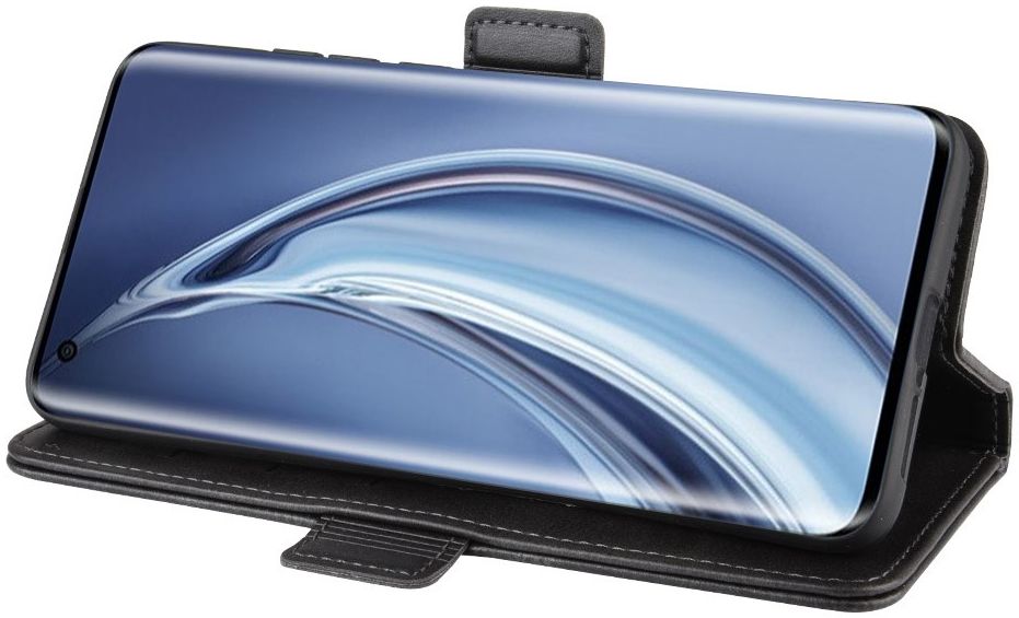 Xiaomi Mi 10 / Mi 10 Pro Stand Portemonnee Hoesje Zwart afbeelding 3