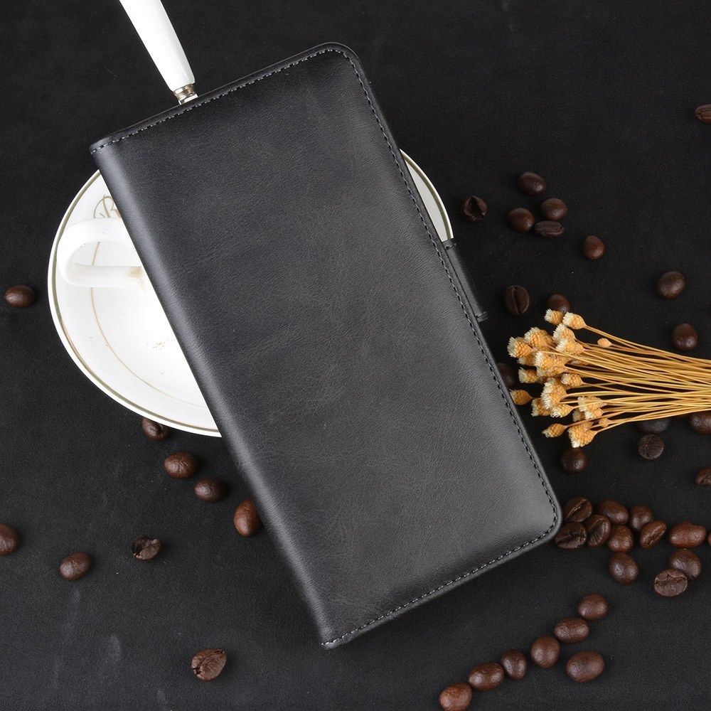 Xiaomi Mi 10 / Mi 10 Pro Stand Portemonnee Hoesje Zwart afbeelding 7