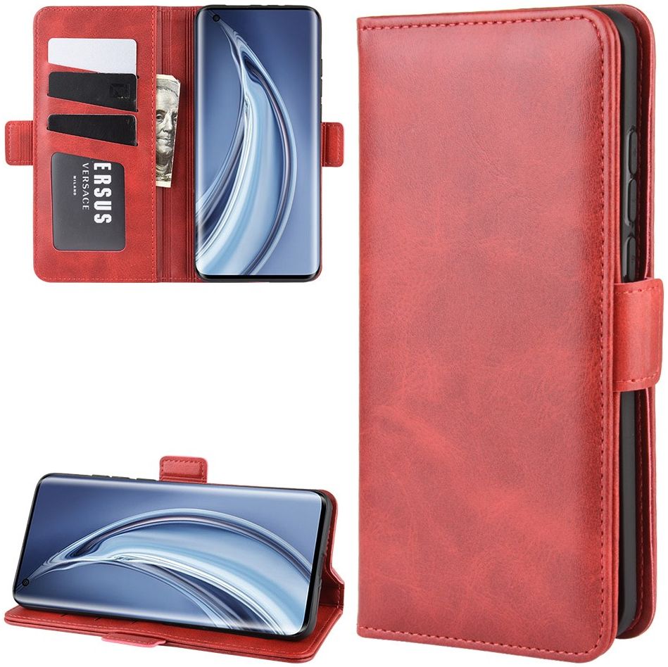 Xiaomi Mi 10 / Mi 10 Pro Stand Portemonnee Hoesje Rood afbeelding 6