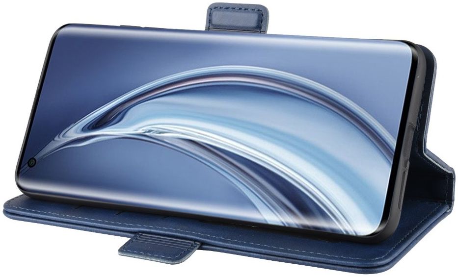 Xiaomi Mi 10 / Mi 10 Pro Stand Portemonnee Hoesje Blauw afbeelding 3