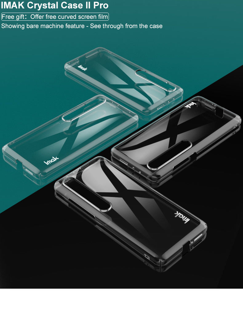 IMAK Crystal II Pro Xiaomi Mi 10 (Pro) Hoesje met Screenprotector afbeelding 14