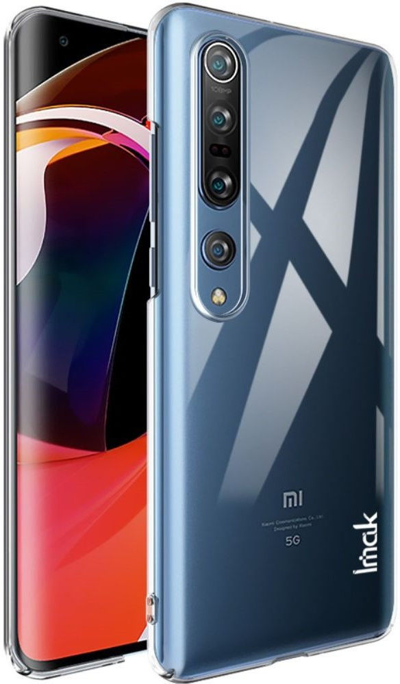 IMAK Crystal II Pro Xiaomi Mi 10 (Pro) Hoesje met Screenprotector afbeelding 2