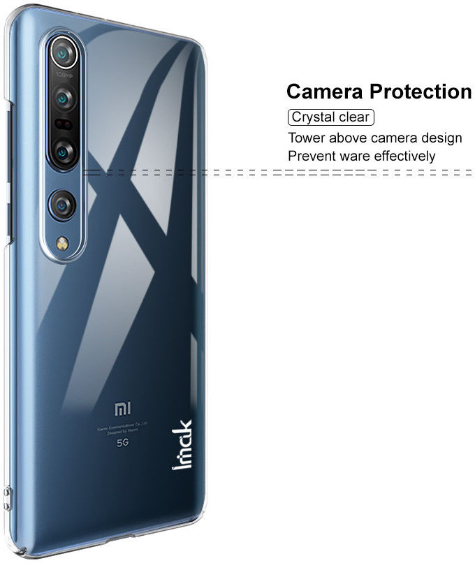 IMAK Crystal II Pro Xiaomi Mi 10 (Pro) Hoesje met Screenprotector afbeelding 9