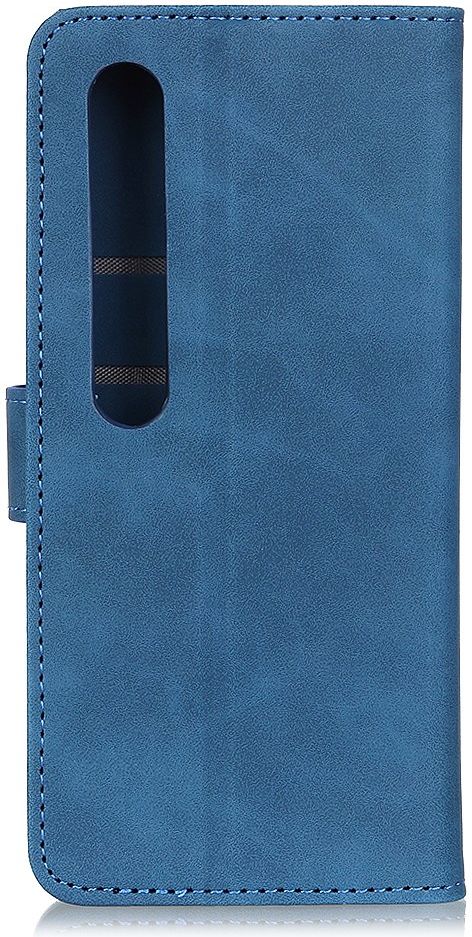 Xiaomi Mi 10 (Pro) Hoesje Vintage Wallet Blauw afbeelding 4